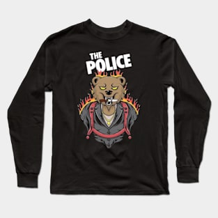 Police bear Long Sleeve T-Shirt